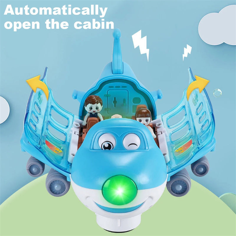 360 Rotating Electric Plane Toy