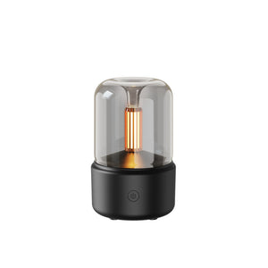 Candlelight Aromatherapy Humidifier with LED Ambiance