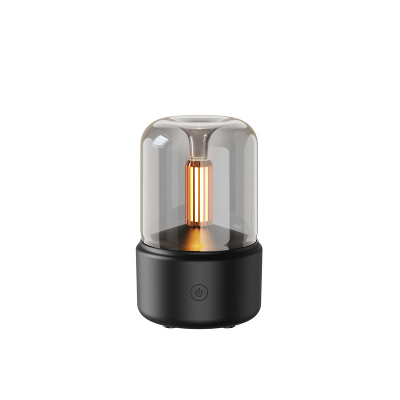 Candlelight Aromatherapy Humidifier with LED Ambiance