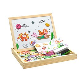 Wooden Magnetic Puzzle Box