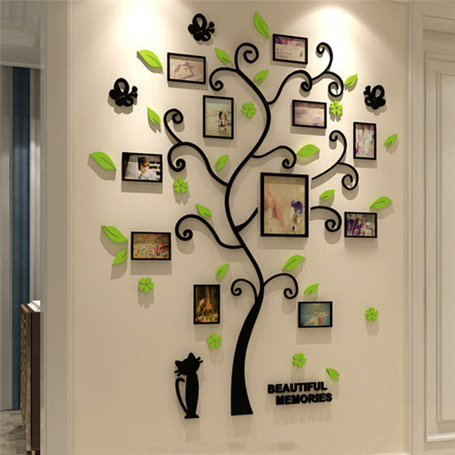 Family Photo Frame Tree Wall Sticker