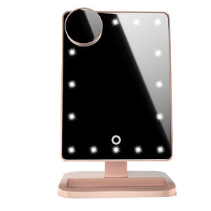 Smart LED Makeup Mirror with Bluetooth Speaker
