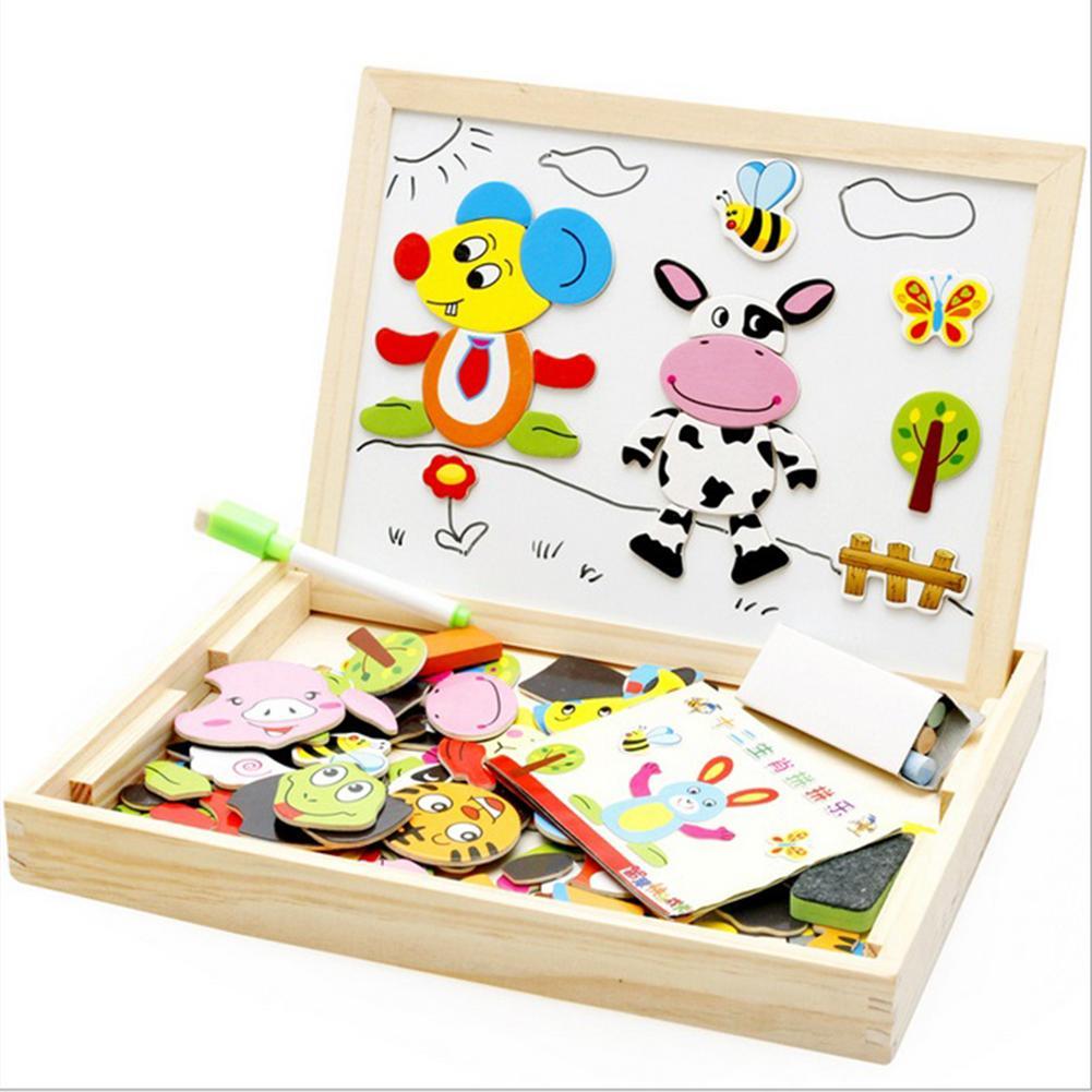 Wooden Magnetic Puzzle Box