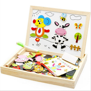 Wooden Magnetic Puzzle Box