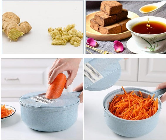 8-in-1 Professional Mandoline Vegetable Slicer