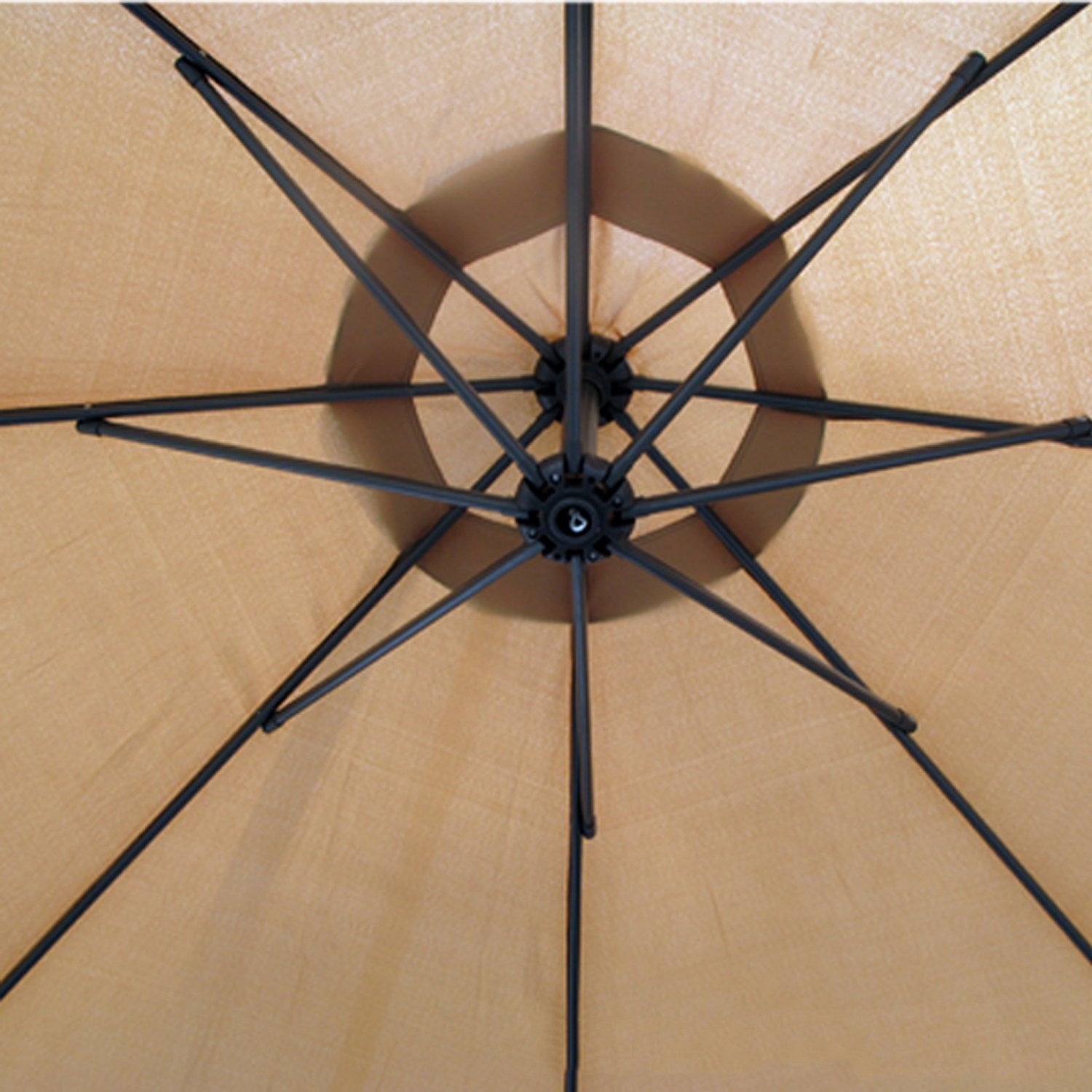 3m Side Post Patio Umbrella for Maximum Shade