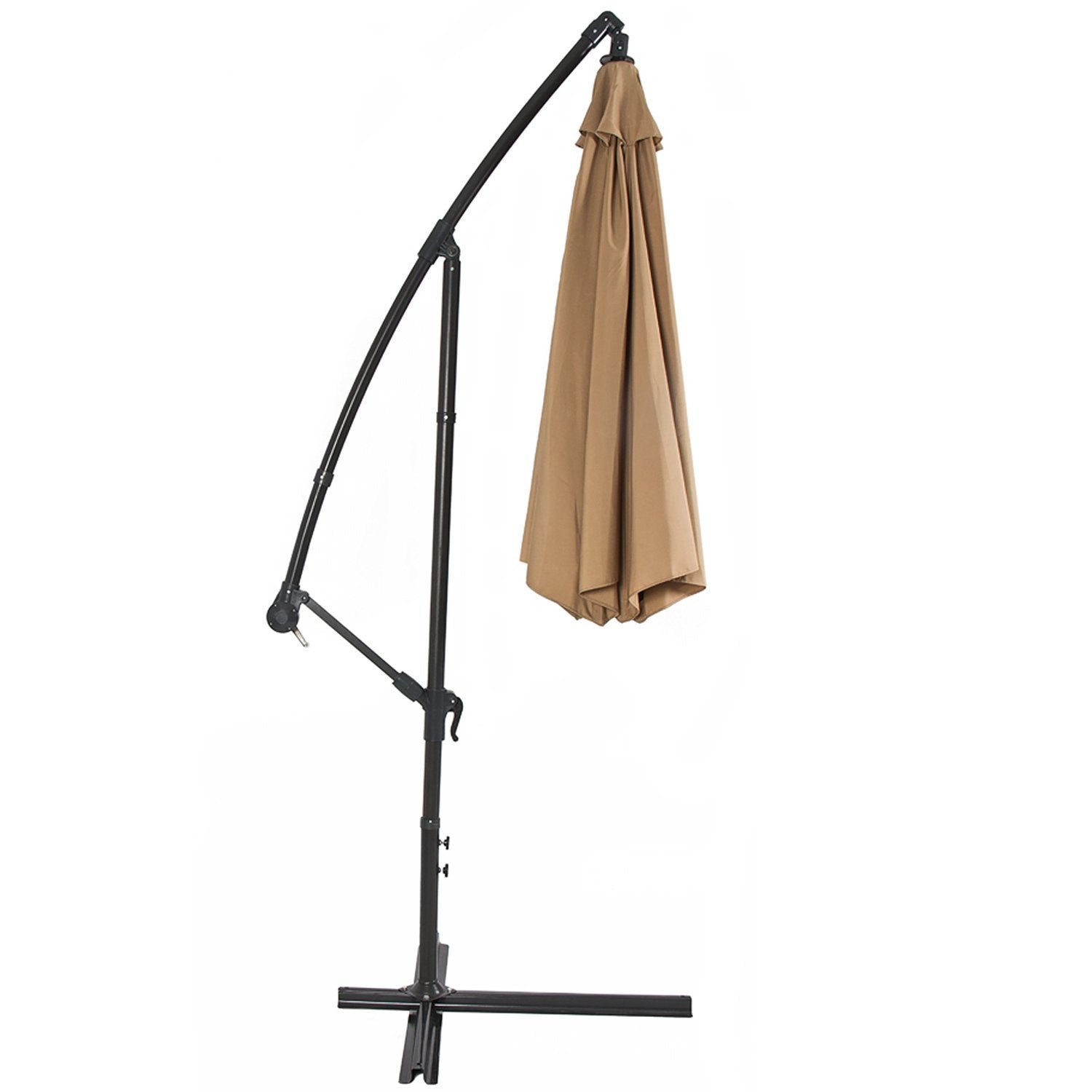 3m Side Post Patio Umbrella for Maximum Shade