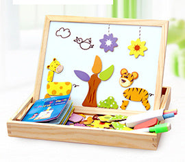 Wooden Magnetic Puzzle Box