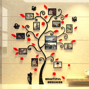 Family Photo Frame Tree Wall Sticker