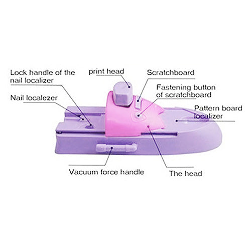 DIY Nail Art Stamping Machine