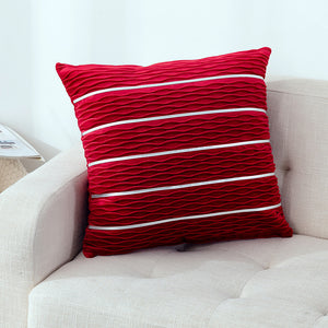 Striped Velvet Pillow