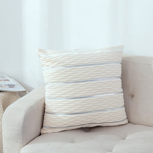 Striped Velvet Pillow