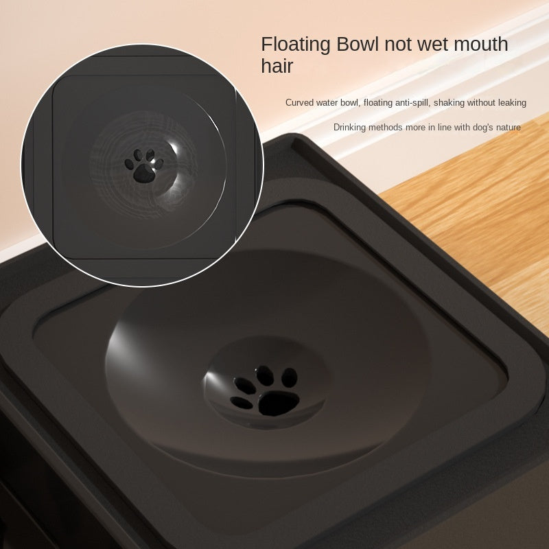 Dog Double Bowls Adjustable Height