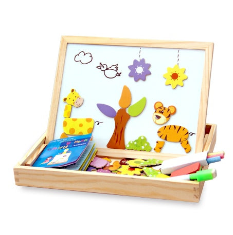 Wooden Magnetic Puzzle Box
