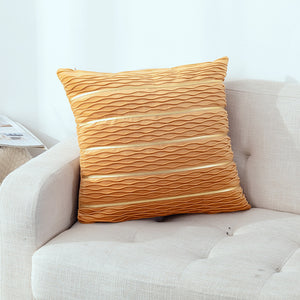 Striped Velvet Pillow