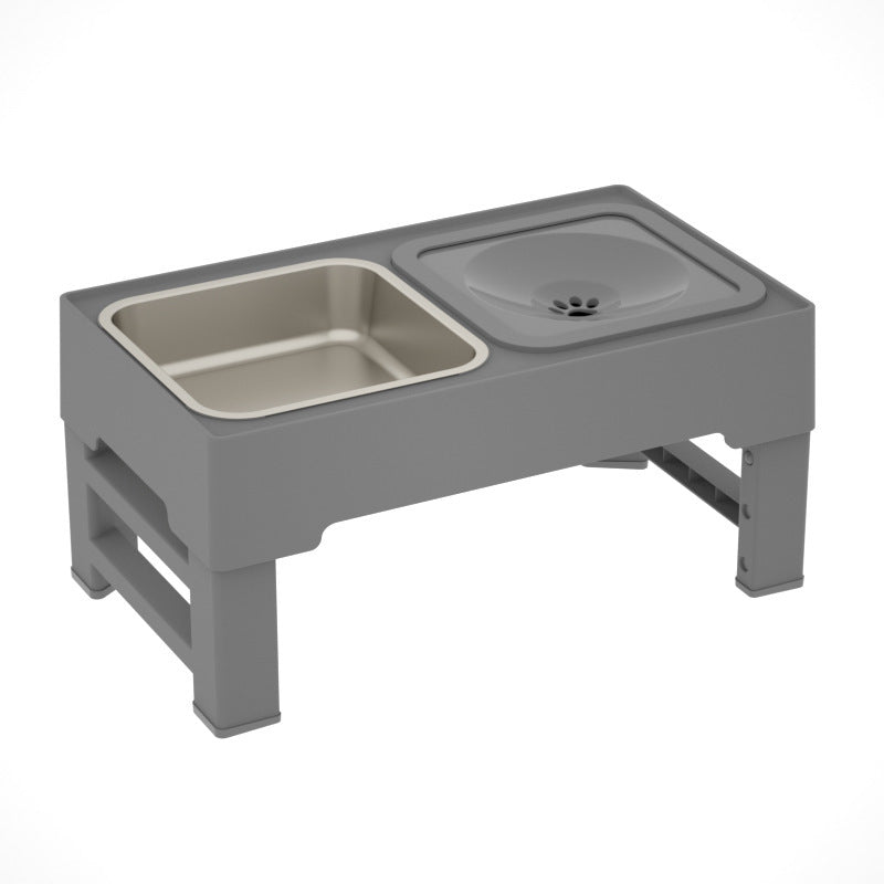 Dog Double Bowls Adjustable Height