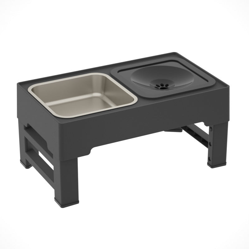 Dog Double Bowls Adjustable Height