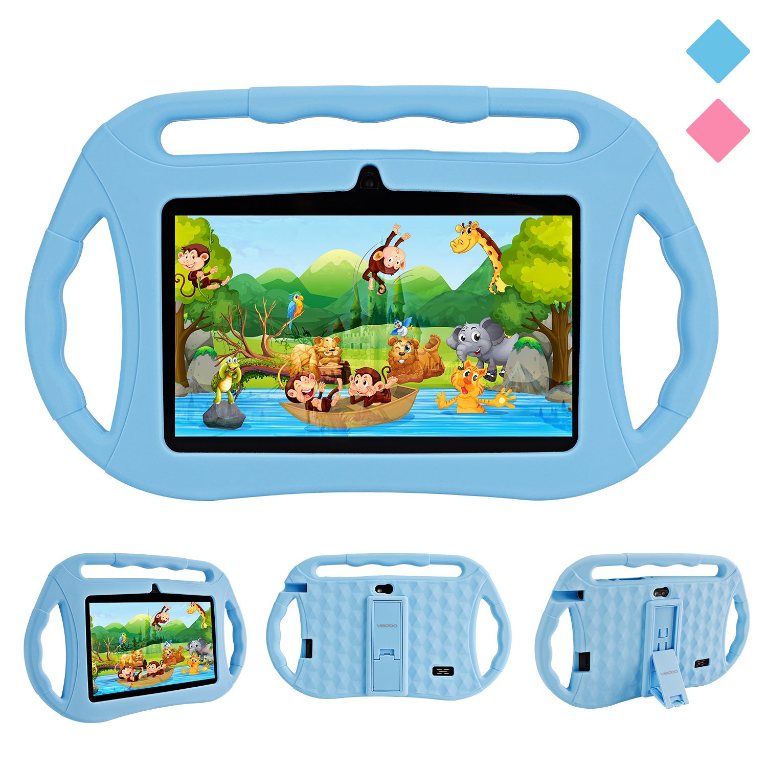7-Inch Kids' Learning Tablet with Protective Case
