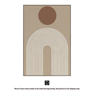 Living Room Sofa Background Wall Art