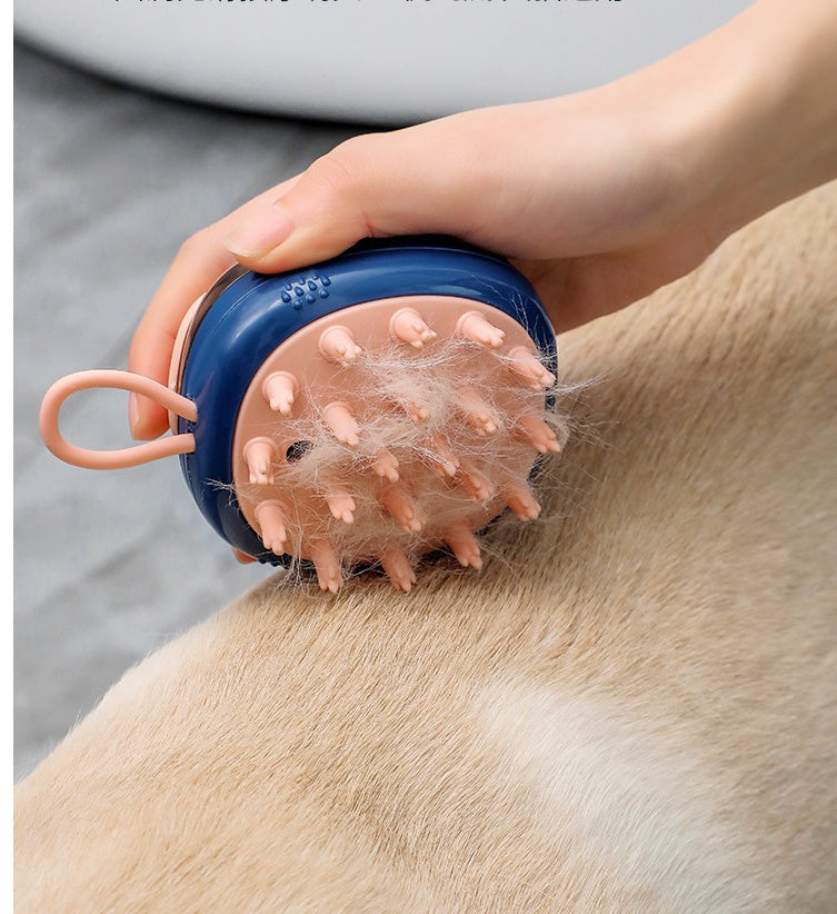 2-in-1 Pet Cleaning Bathing Massage Brush