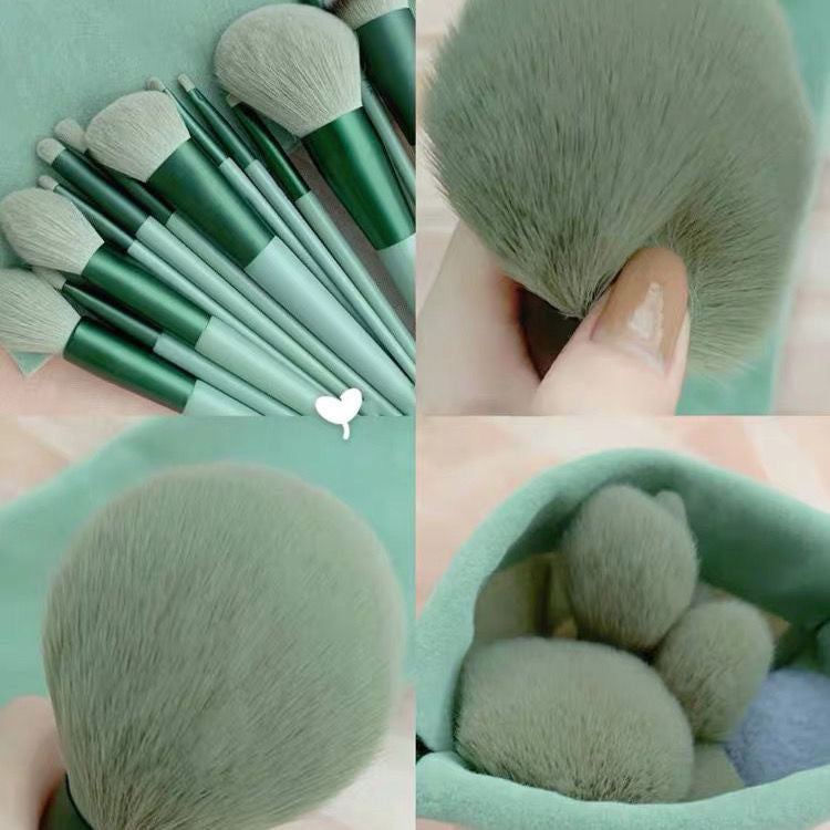 Complete 13-Piece Makeup Brush Collection