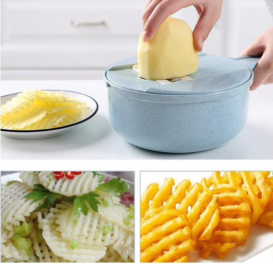 8-in-1 Professional Mandoline Vegetable Slicer