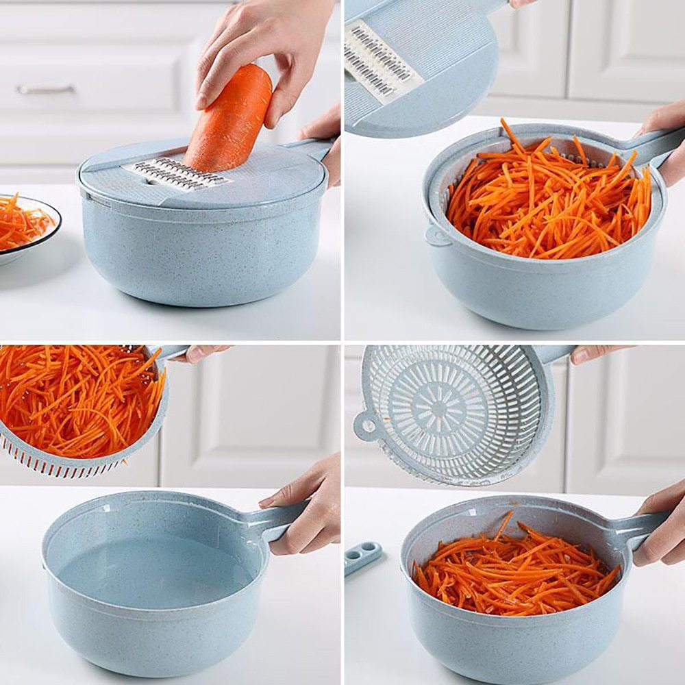 8-in-1 Professional Mandoline Vegetable Slicer