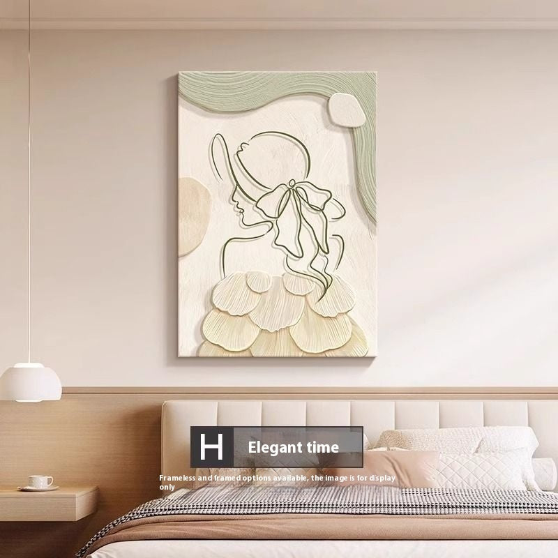 Decorative Painting Cream Abstract