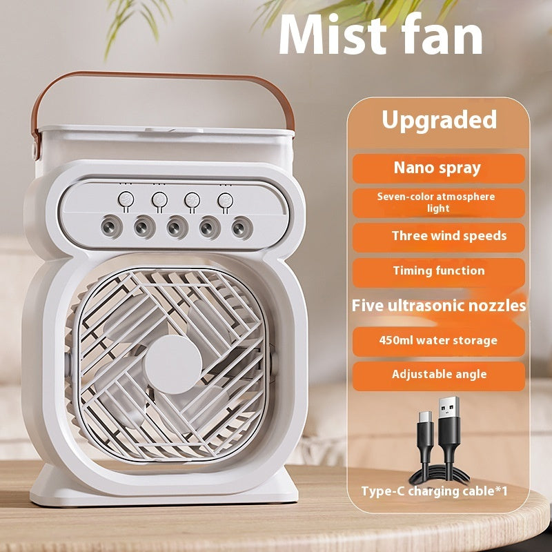 3-in-1 Personal Air Cooler with LED Mood Lighting