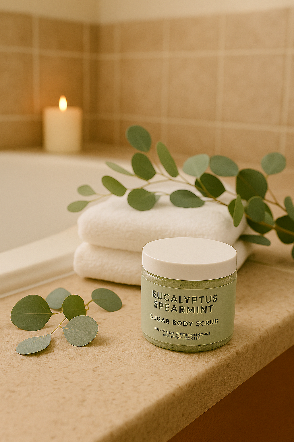 Eucalyptus Spearmint Sugar Body Scrub