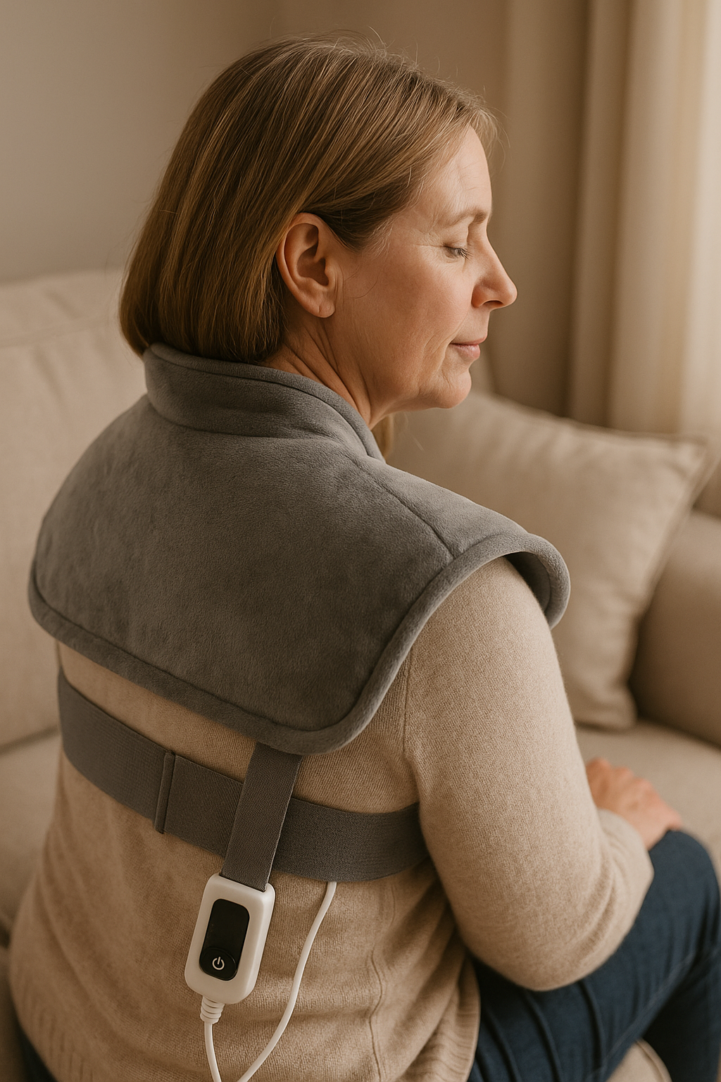 Electric Heating Pad for Back or Neck