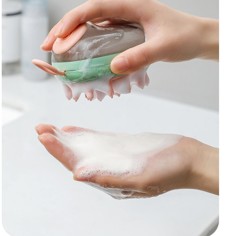 2-in-1 Pet Cleaning Bathing Massage Brush