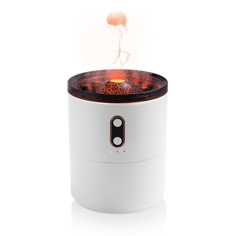 Volcanic Flame Aromatherapy Diffuser with Jellyfish Effect