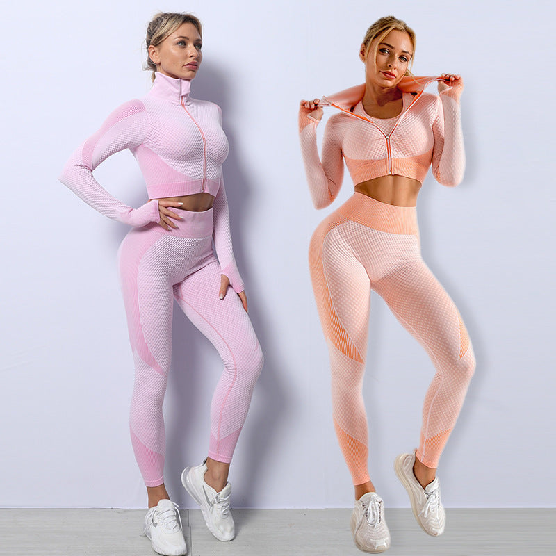 3-Piece Seamless Yoga Set