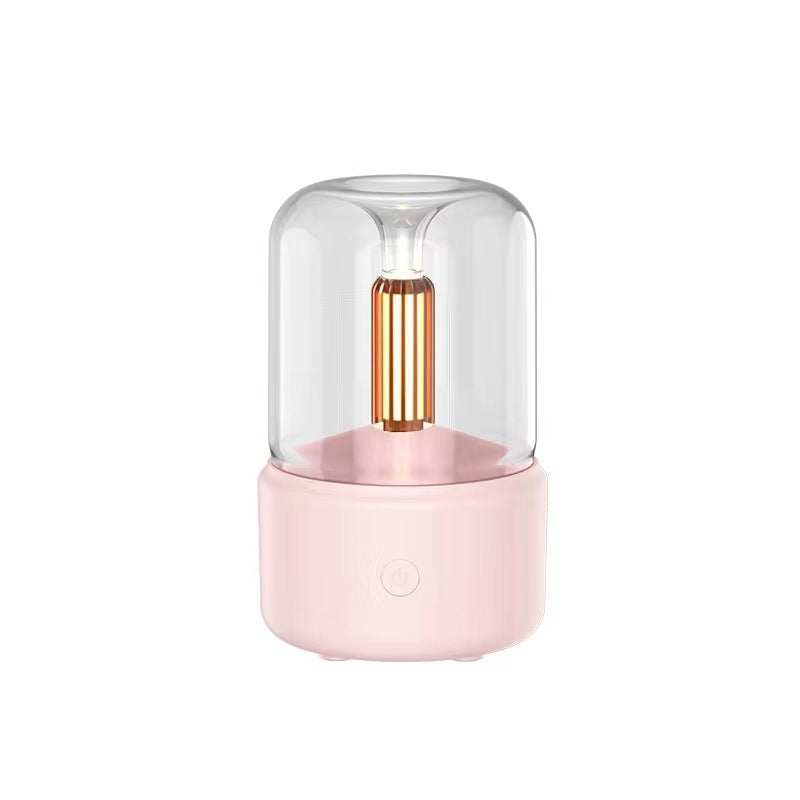 Candlelight Aromatherapy Humidifier with LED Ambiance