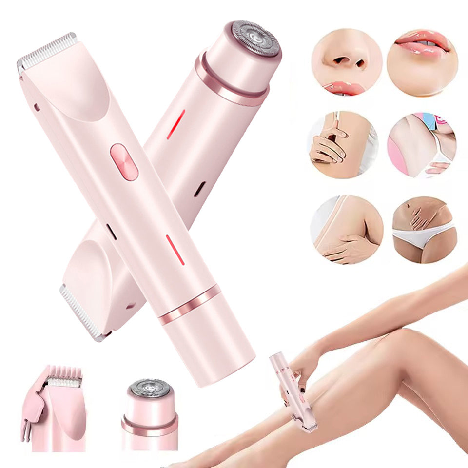 2-in-1 Electric Body Hair Trimmer & Shaver