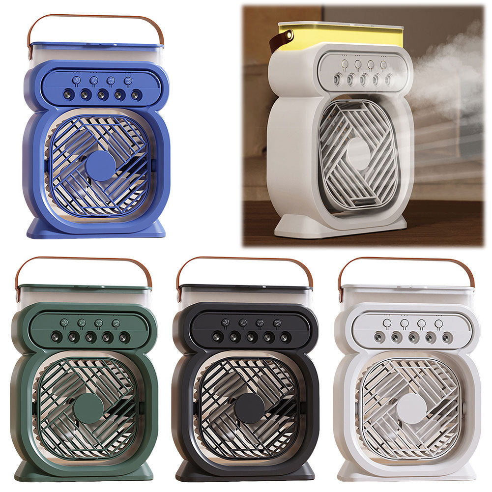 3-in-1 Personal Air Cooler with LED Mood Lighting