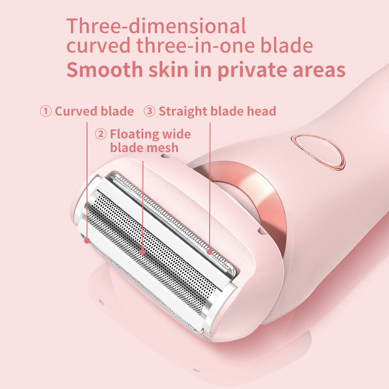 2-in-1 Gentle Electric Body Hair Trimmer