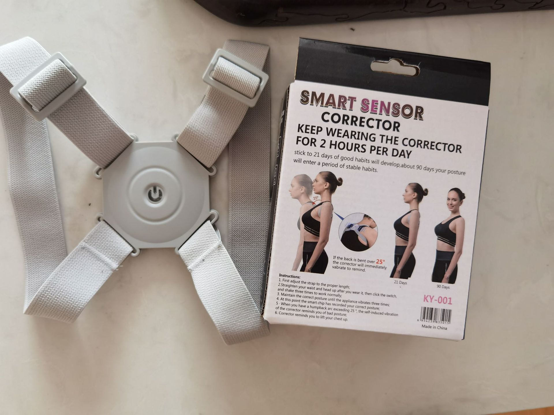Smart Posture Corrector with Real-Time Feedback