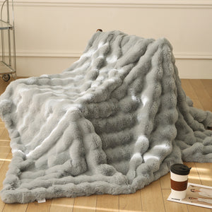 Bubble Velvet Blanket