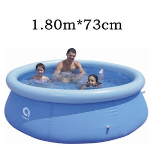 Backyard Garden Pool That Sets Up in Minutes