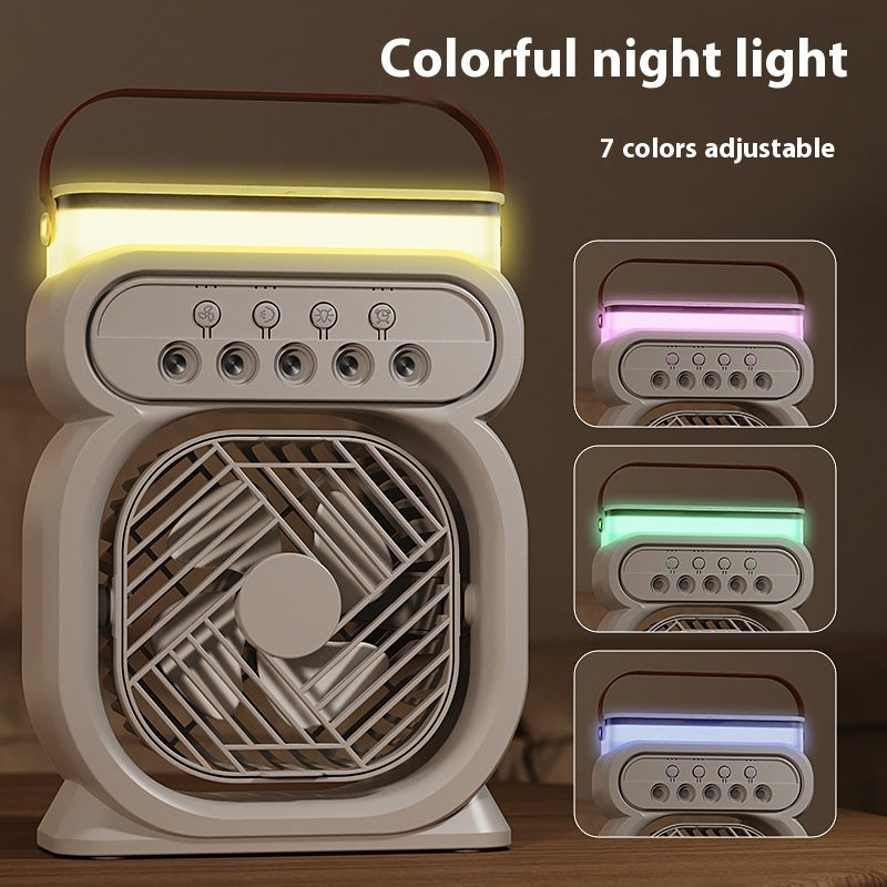 3-in-1 Personal Air Cooler with LED Mood Lighting