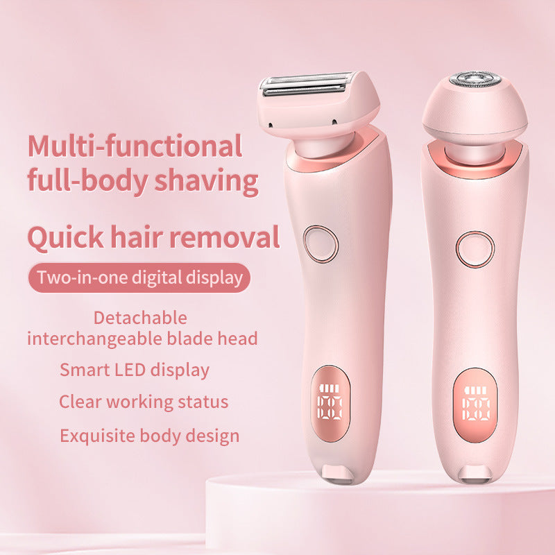 2-in-1 Gentle Electric Body Hair Trimmer