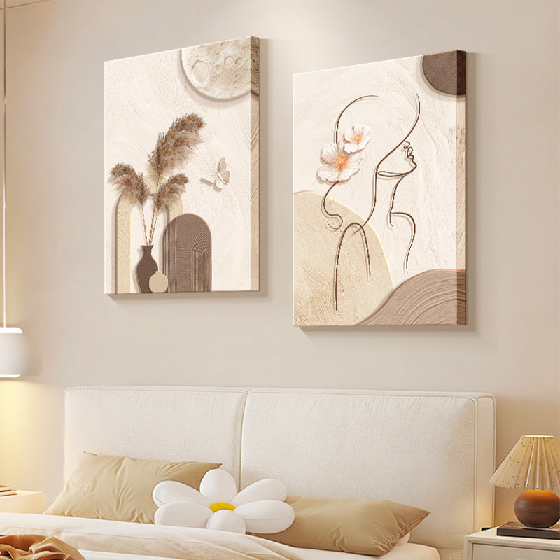 Decorative Painting Cream Abstract