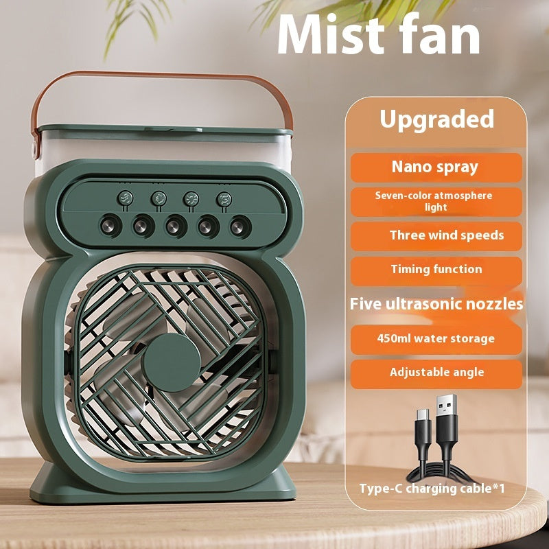3-in-1 Personal Air Cooler with LED Mood Lighting