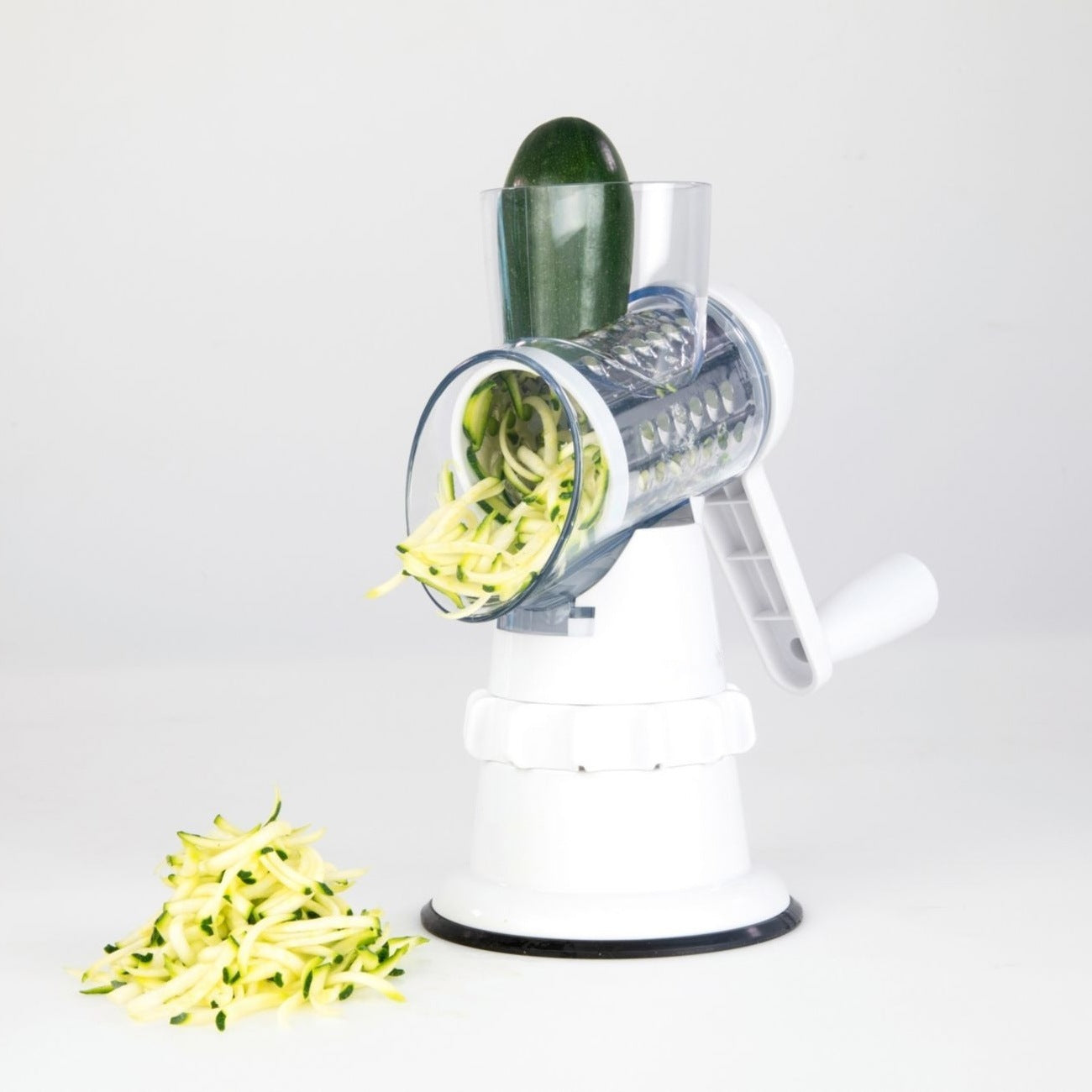 3-in-1 Manual Vegetable Slicer with Suction Base