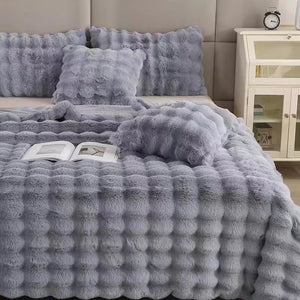 Bubble Velvet Blanket