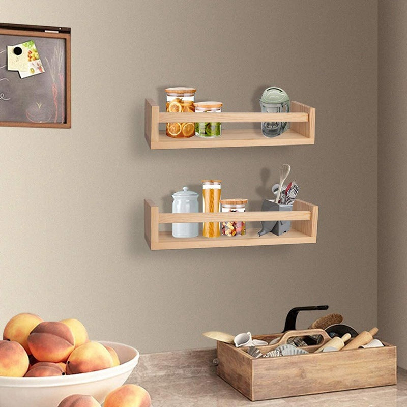 Simple Wooden Wall Book Shelf