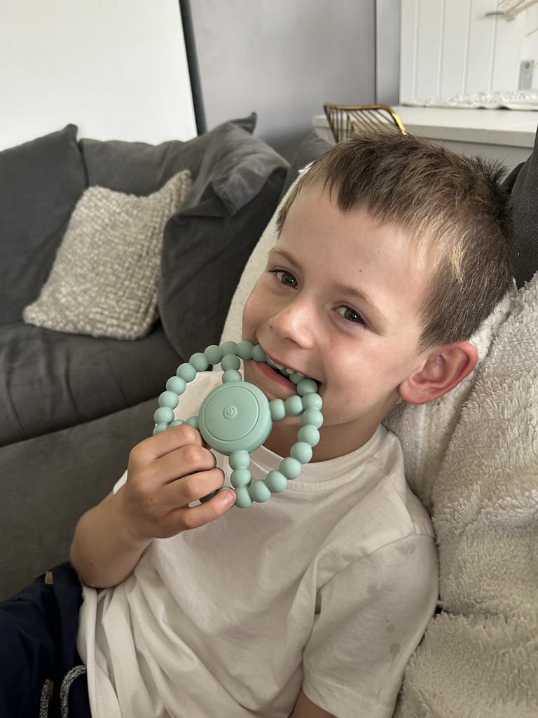 Vibrating Sensory Chew Toy - Autism Chew Toys & Baby Teething Toys