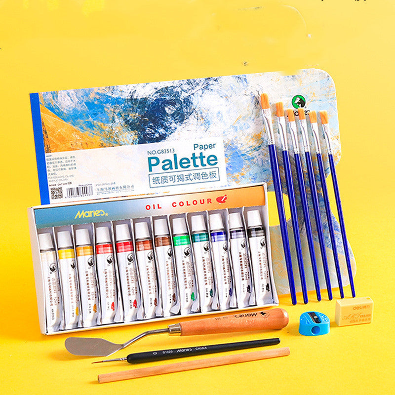 Oil paints beginner's suit